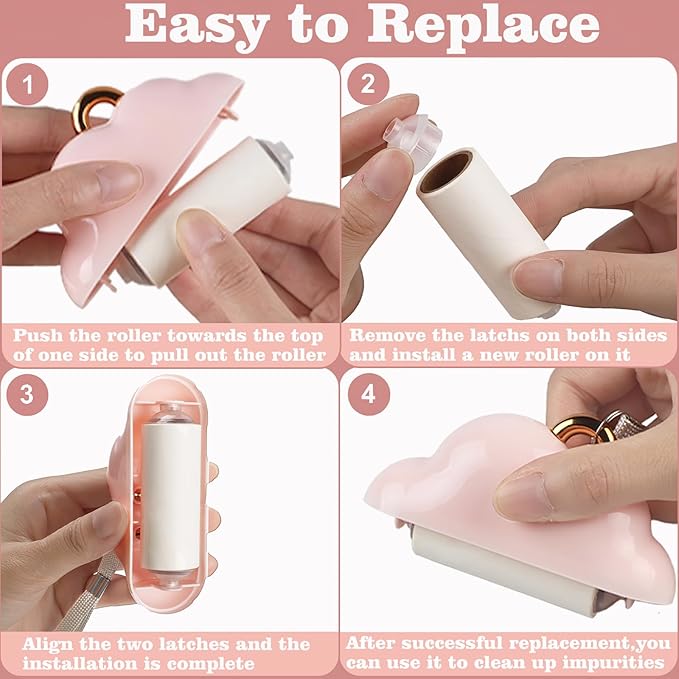 Mini Lint Roller Travel Size, Reusable Lint Roller - Image 7
