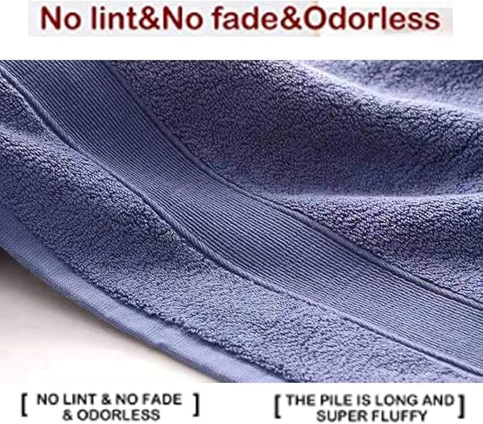 Lchkrep Cotton Bath Hand Towels 14" x 30", Thick Hand Towel Face Towel - Image 5