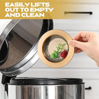 Retisee 2 Pcs Sink Strainer Stainless Steel Kitchen Sink Drain Strainer Basket - Image 6
