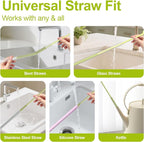 YOTIME Silicone Straw Cleaner Brush - Image 5