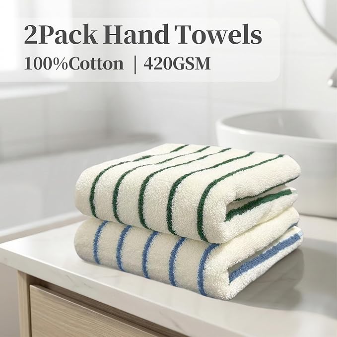 VOOVA & MOVAS Stripe Hand Towels - Image 4