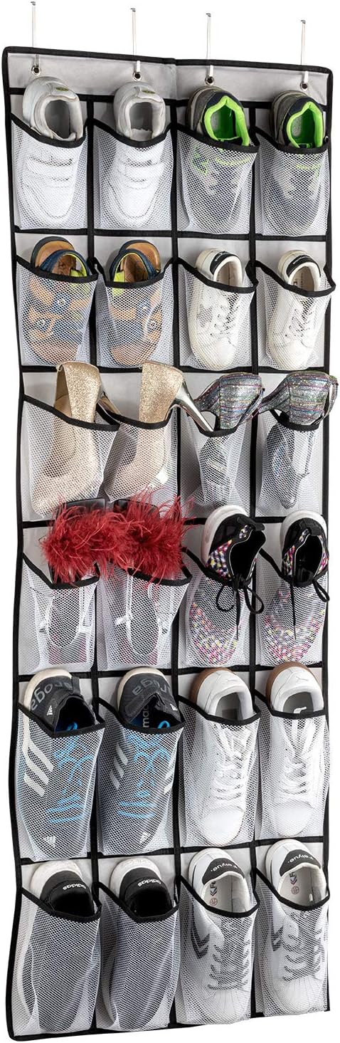 Over the Door Shoe Organizer, Hanging Shoe Organizer - Image 7