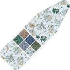 Ironing Board Cover and Pad Standard Size 15 x 54, 3 Pairs of Hook and Loop by LCLW