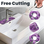 Purple Roses Kitchen sink faucet pad, strong water absorption, anti slip - Image 3