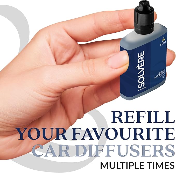 Solvère Car Air Freshener Refill | Long Lasting Car Perfume - Image 3