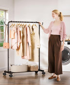 Homde Rolling Clothes Rack - Image 6