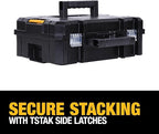 DEWALT TSTAK II Tool Box, Flat Top Tool Storage Case, Organizer Box Holds Up To - Image 8