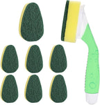 Dish Wand with 7Pack Replacement Dish Wand Sponges, Not Easy Leak Dishwand and by DYMOLL