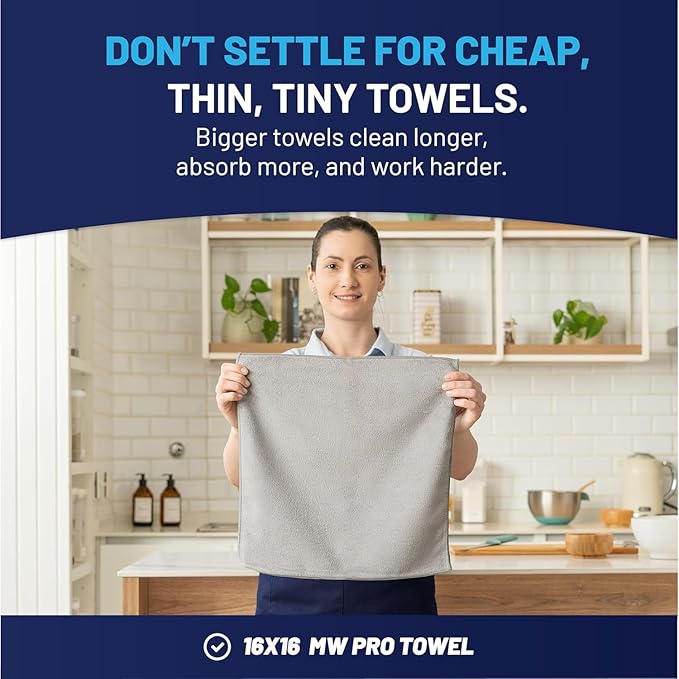 MW PRO Premium Microfiber Cleaning Cloths - Image 3