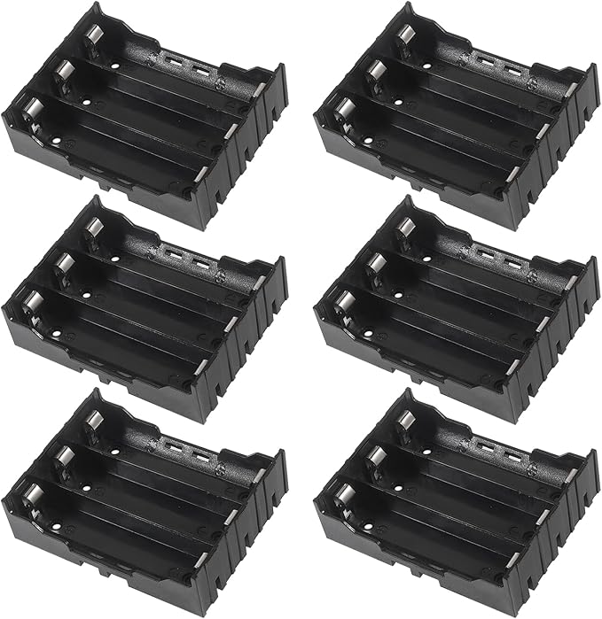 18650 Battery Case Holder 3 Slots X 3.7V 18650 Battery Storage Box, in Parallel by ACEIRMC