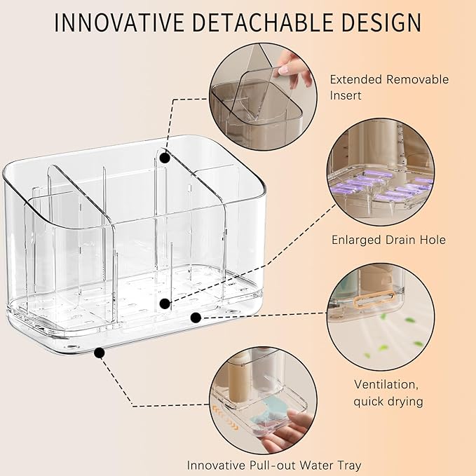 Electric Toothbrush Holder，Toothbrush and Toothpaste Holder - Image 3