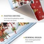 Christmas Snowman Dish Drying Mat - Image 3