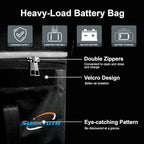 12V 100Ah LiFePO4 Lithium Battery Fireproof Safe Bag, Large Capacity - Image 7
