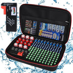 Battery Organizer Holder Storage Case by keabys
