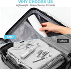 Travel Toothbrush and Toothpaste Case, Portable White Tooth Brush Holder - Image 3