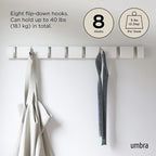 Umbra Flip Wall-Mounted Coat Rack - Image 5