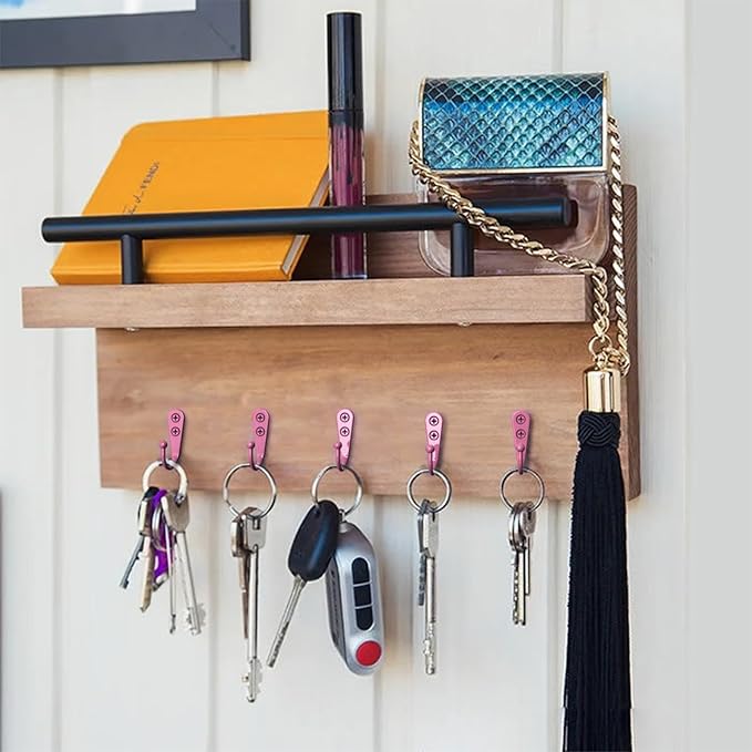 15-Pack Coat Hooks with 30 Screws | Heavy Duty Wall Mounted - Image 5