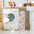 Odonata Slim Laundry Hamper Handles Collapsible Laundry Basket Thin Dirty - Image 6