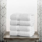 Superior Egyptian Cotton Pile Bath Towel Set of 4, Ultra Soft Luxury Towels by SUPERIOR