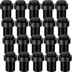 Chumia 6 Pcs Door Stopper Mounted Floor Stops Stainless Steel Cylindrical by Chumia