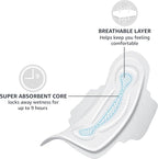 Amazon Basics Thick Feminine Maxi Pads - Image 4