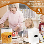4 Pack Extra Large Airtight Food Storage Containers - Image 7