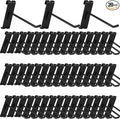 20Pcs Gridwall Hooks, Metal Grid Panel Hanging Peg Hooks, Grid Wall Accessory by Waltool