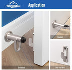 HOMOTEK Heavy Duty Latch Hook Stop Windproof, Door Holder Stopper - Image 7