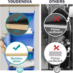YOUDENOVA Hanging Closet Organizer, 6-Shelf Closet Hanging Storage Shelves - Image 4