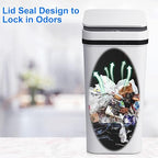 Smart Touchless Bathroom Trash Can 2.2 Gallon Automatic Motion Sensor Rubbish - Image 3