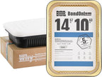 Aluminum Foil Pan with Lids, Heavy Duty Disposable Aluminum Baking Pans - Image 2