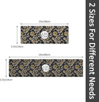 2PCS 15" X 5.5" Kitchen Sink Splash Guard Faucet Mat Floral Flower Super - Image 2