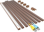 Yecaye Cord Hider, 113in Cord Covers by Yecaye