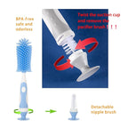Chemimoso Multifunctional Cleaning Brush, Baby Bottle Brush, Water Bottle Brush - Image 3