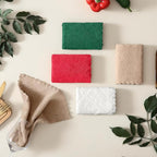 Homaxy 12 Pack Kitchen Dish Cloths, Super Soft and Absorbent Coral Velvet Dish - Image 2