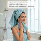 SEMAXE 12-Piece Family Bathroom Towel Set - Image 7