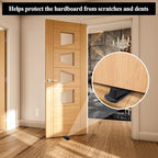 4 Pack Door Stoppers, Rubber for Bottom of Door, Rubber Door Stopper Wedge - Image 3