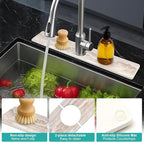 Large Stone Faucet Mat for Kitchen Sink Water Catcher Diatomite Quick Dry Stone - Image 5