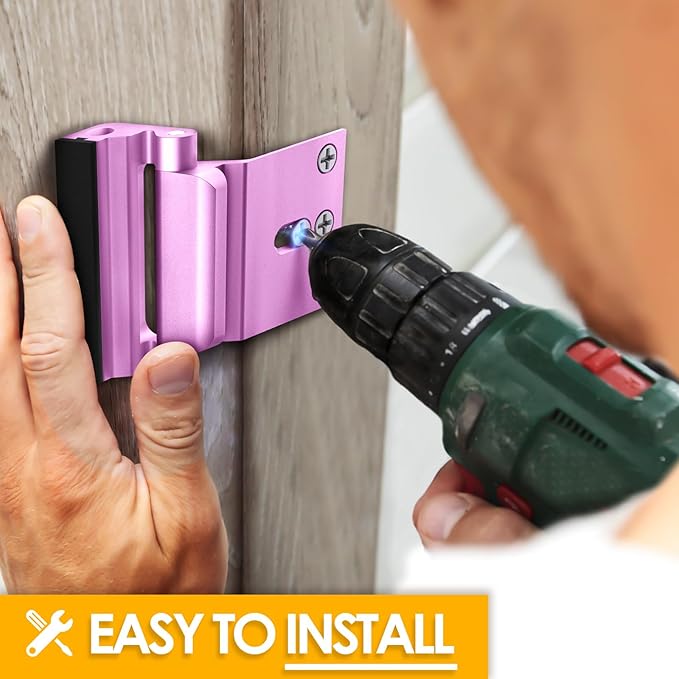 Home Security Door Lock Door Reinforcement Lock Door Locks - Image 3