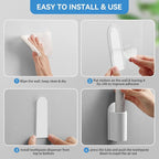 MOPMS Electric Toothbrush Holders, Wall Mounted Tooth Brushing Holder - Image 7