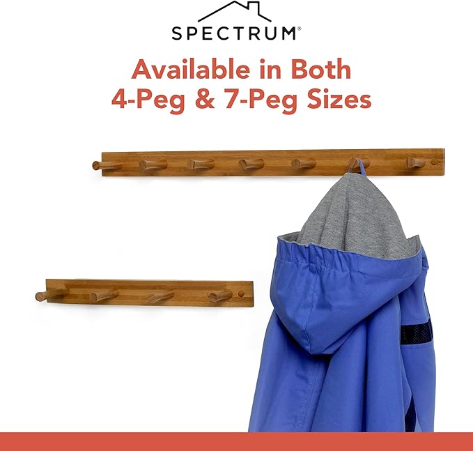 Spectrum Diversified 4 Peg Rack Finish: White - Image 4