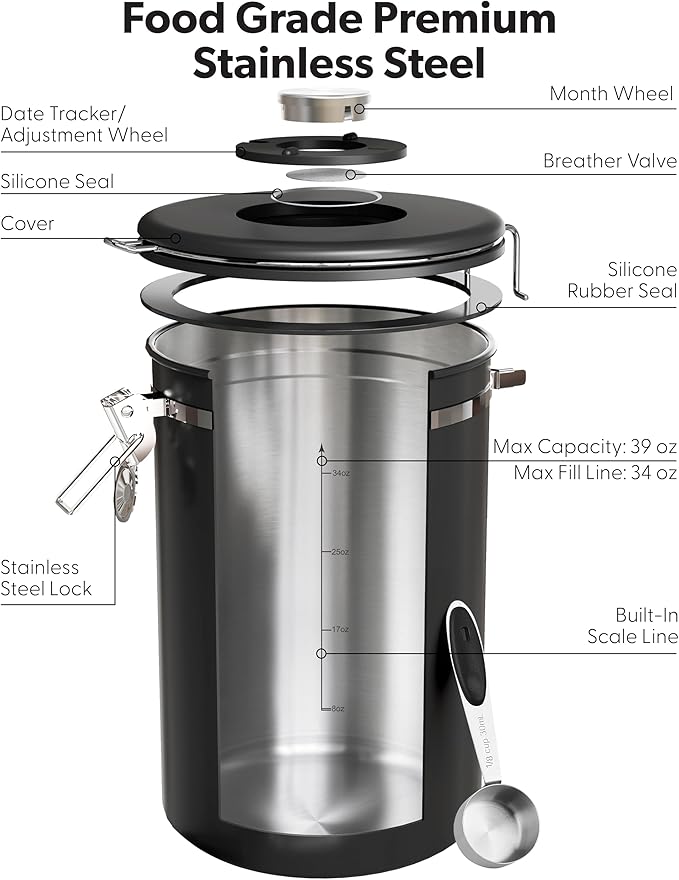 Veken Large Coffee Canister - Image 7