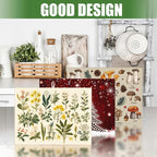 Floral Microfiber Dish Drying Mat XL - Image 4