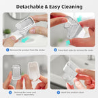 Travel Toothbrush Head Cover 2PCS, Electric Toothbrush Covers Caps, Ventilated - Image 5