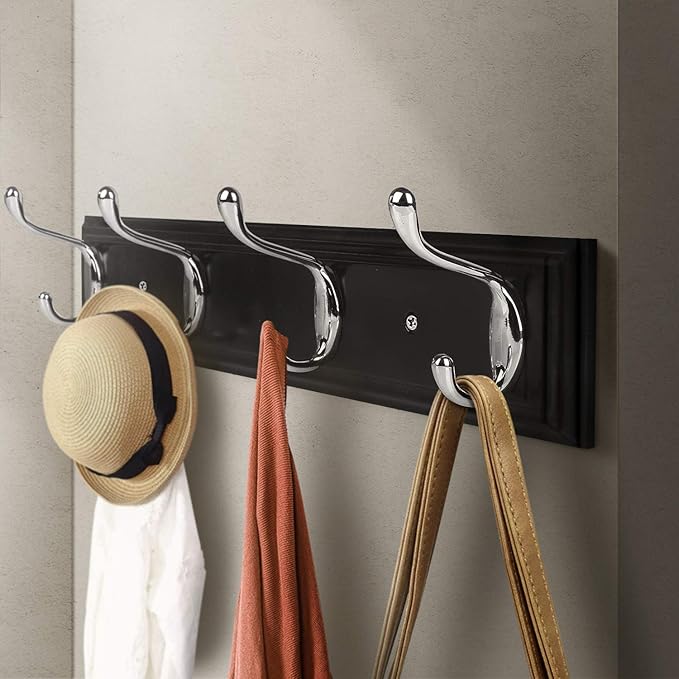 Wall Mounted Coat Hanger, 4 Hooks - Image 4
