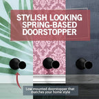 Jack N’ Drill Spring Door Stop w/ 3X Hinge Pin Door Stops | Flexi Heavy Duty - Image 3