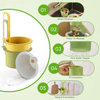 Hanging Food Waste Catcher for Sink, Sink Strainer Basket - Image 2