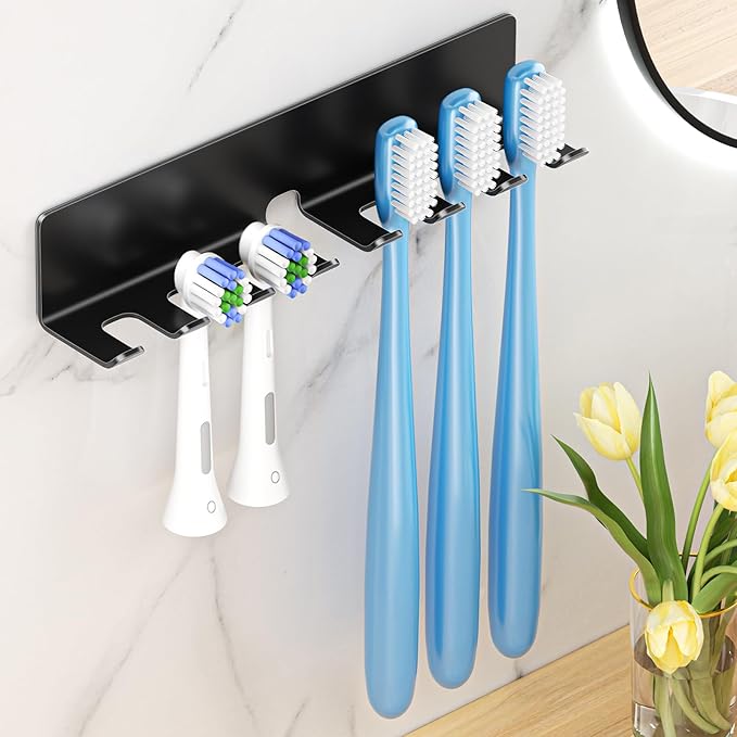 Electric Toothbrush Head Holder, Toothbrush Holders Wall Mounted, Electric by WelcometotheYAYINLI