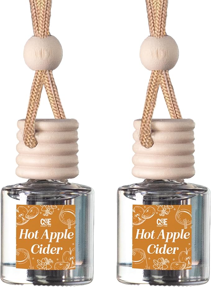 C&E Craft Co Hanging Car Air Freshener Diffuser 2 Pack, Long Lasting Fragrance by CECraftCompany