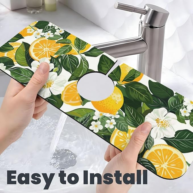 Faucet Draining Mat For Kitchen Sink - Image 6